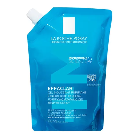 La Roche Posay Effaclar Cleansing Gel for Oily Skin 400ml - Refill