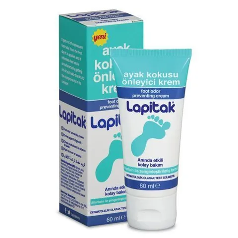 Lapitak لابيتاك كريم منع رائحة القدمين 60 مل