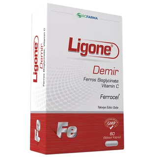 Ligone Iron 60 Herbal Capsules