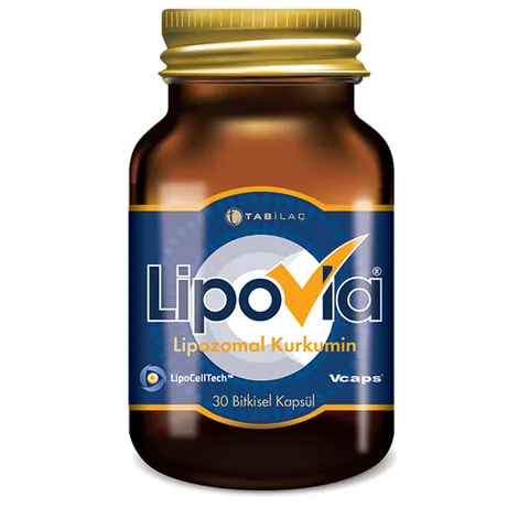 LipoVia Liposomal Curcumin 30 Herbal Capsule
