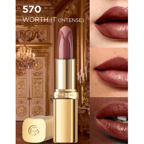 L'Oreal Paris أحمر شفاه لوريال باريس كولور ريش ساتين فينيش 570