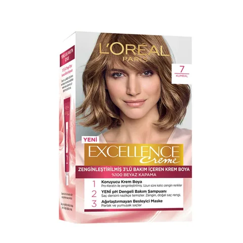 Краска для волос L'Oréal Paris Excellence Creme 7 блондин