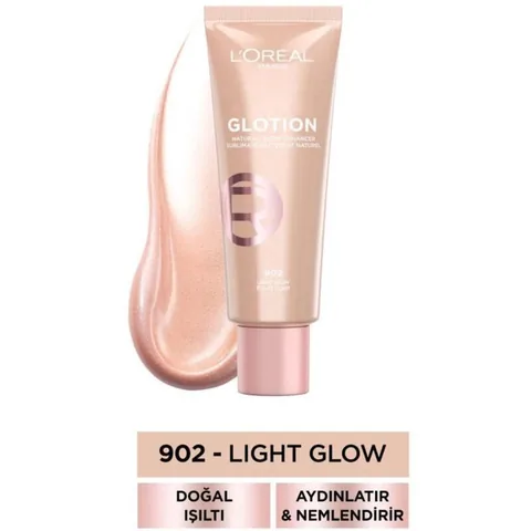 L'Oreal Paris لوريال باريس غلوشن ناتشورال غلو ايلومينتور رقم 902 لايت غلو 40 مل