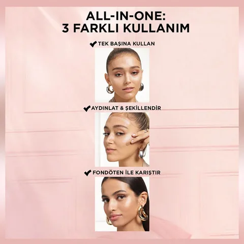 L'Oreal Paris لوريال باريس غلوشن ناتشورال غلو إيلومينتور رقم 903 توهج متوسط 40 مل