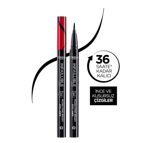 L'Oréal Paris Infaillible 36 h Grip Micro Fine Eyeliner 01 obsidian - Black