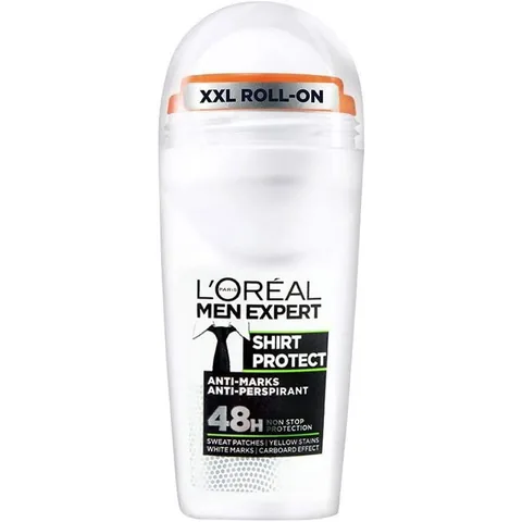 L'Oreal Paris مزيل عرق لوريال باريس للرجال إكسبيرت شيرت بروتكت مضاد للتعرق رول أون 50 مل للرجال