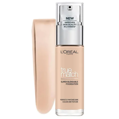 L'Oreal Paris كريم أساس لوريال باريس ترو ماتش سوبر بليندابل 30 مل 1 ر 1 ج وردي عاجي