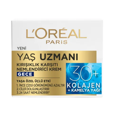 L'Oréal Paris Age Expert Nachtcreme - Anti-Falten 50ml