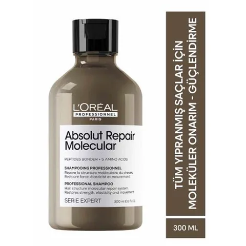 Loreal Professionnel Absolut Repair Molecular For Damaged Hair Shampoo 300 ml