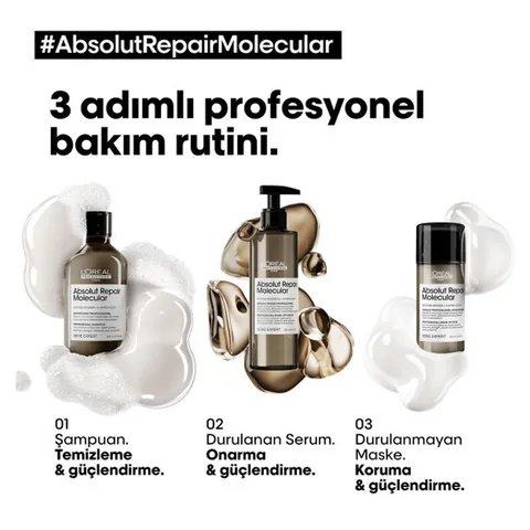 Loreal Professionnel Absolut Repair Molecular Serum For Damaged Hair 250 ml