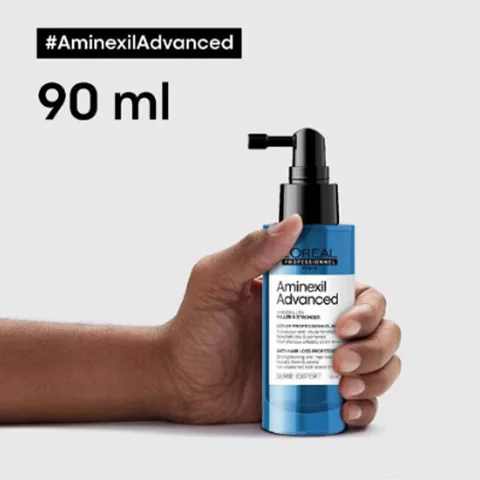 Loreal Professionnel Aminexil Advanced Anti-Hair Loss Strengthening Activator Serum for Thicker and Stronger Hair 90 ml