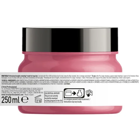 Loreal Professionnel Renewing and Densifying Mask for the Appearance of Hair Ends 250 ml