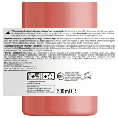Loreal Professionnel Serie Expert Anti-breakage Strengthening Shampoo 500 ml