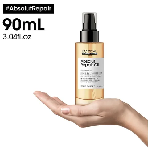 Loreal Professionnel for Damaged Hair 10-Effect Miraculous Care Oil 90 ml