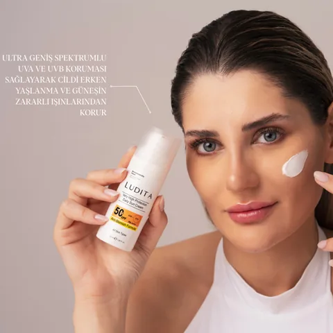 Ludita High Protection Anti-spot Daily Face Sun Cream 50 ml