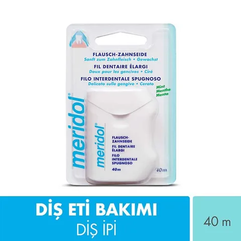 Зубная нить Meridol для ухода за деснами 40 м