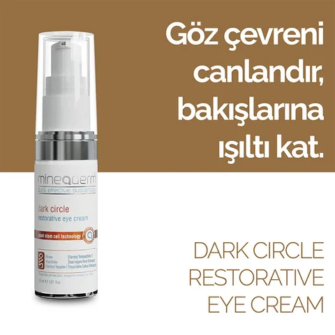 Mineaderm Wiederherstellende Augencreme gegen dunkle Augenringe – 20ml