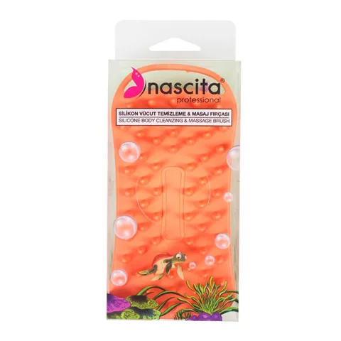 Nascita Silikon Körpermassage- und Reinigungsbürste Modell 08