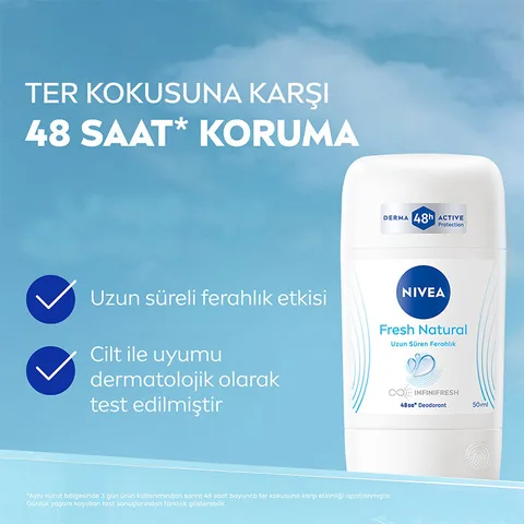 Дезодорант-стик Nivea Fresh Natural для женщин 50 мл