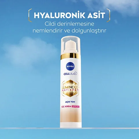 Крем для лица Nivea Luminous630 CC от пигментных пятен SPF30 светлый тон 40 мл