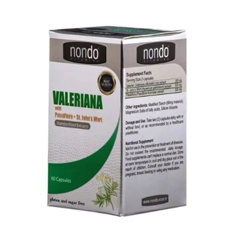 Nondo Vitamins Valeriana 60 Капсул