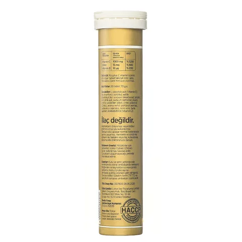 NouPlus C Vitamini 20 Efervesan Tablet