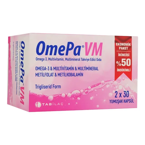 TAB Omepa Vm Food Supplement 2 x30 softgels