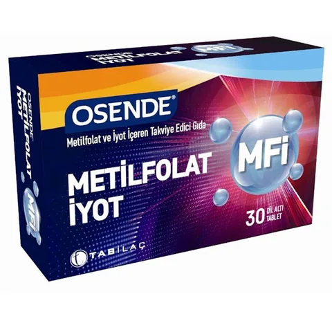 Осенде Метилфолат и Йод Таблетки 30 штук от Осенде