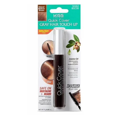 Kiss Quick Cover White Covering Mascara Reddish Brown 7g