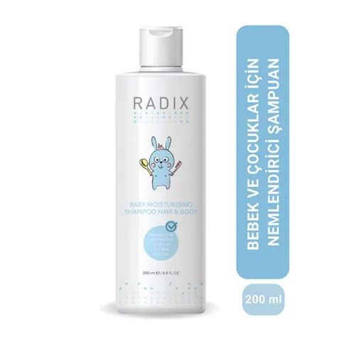 Radix شامبو راديكس المرطب للأطفال للشعر والجسم 200 مل