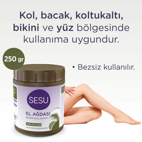 Sesu شمع اليدين سيسو 250 غرام