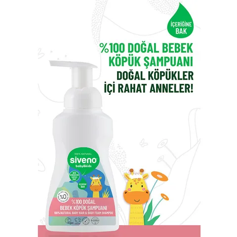 Siveno Naturales Baby Schaumshampoo 250ml