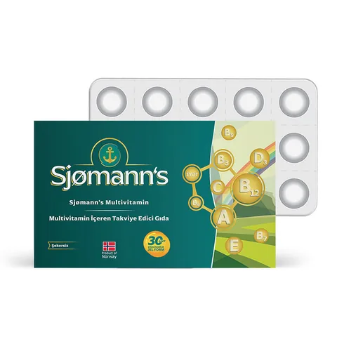 Sjomann’s Multivitamin Dietary Supplement 30 pcs Chewable Gel Form