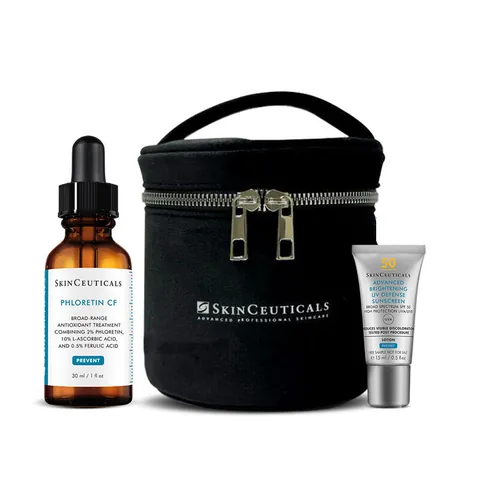 Skinceuticals سكينسوتيكلز فلوريتين سي إف 30 مل + كريم تفتيح متقدم 15 مل حقيبة هدايا