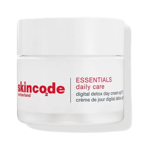 Skincode كريم النهار سكين كود إسينشالز ديجيتال ديتوكس بعامل حماية من الشمس 15 50 مل
