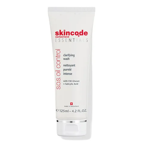 Skincode غسول منقي للتحكم بالزيوت من سكين كود إسينشالز، 125 مل