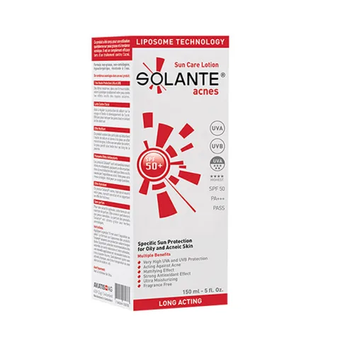Solante Acnes Sonnenpflege Lotion für fettige Haut - 150 ml