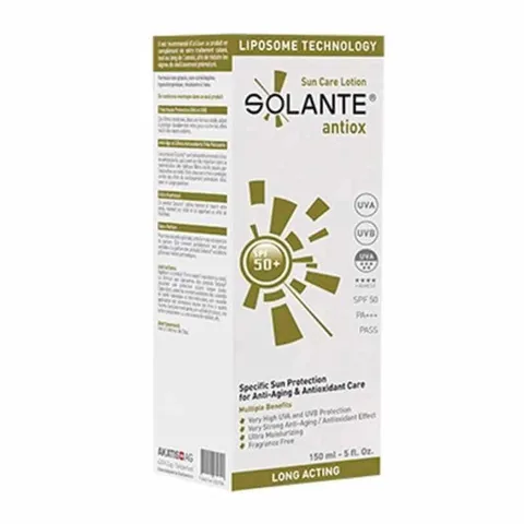 Solante Antiox Sonnenpflege Lotion SPF 50+ - 150ml