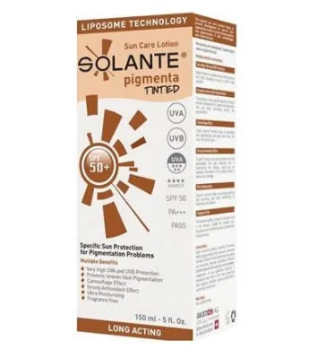 Solante Pigmenta Tönende Lotion SPF 50+