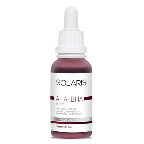 Сыворотка для выравнивания тона кожи Solaris AHA BHA 30 мл