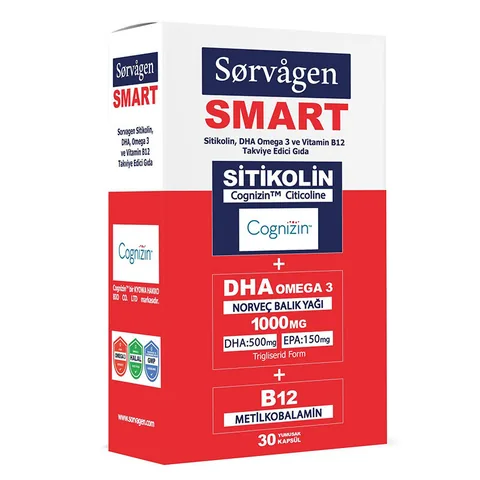 Sorvagen Citicoline DHA Omega 3 B12