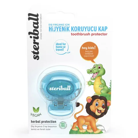 Контейнер для защиты зубной щетки Steriball от Aslan