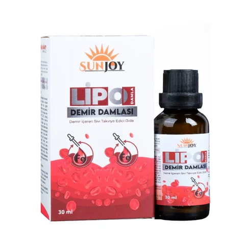 Sunjoy Lipo Demir Containing Liquid Supplement Drops 30 ml