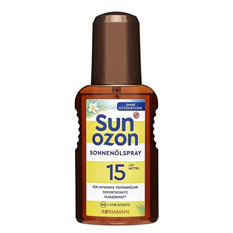 Sun Ozon زيت صنوزون البرونزي بعامل حماية 15، 150 مل
