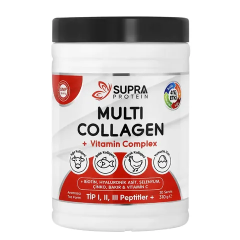 Supra Protein Multi Kollagen Komplex Pulver 310g