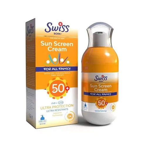 Swiss Bork Spf50 + Anti-Spot Sunscreen Cream 100 ml