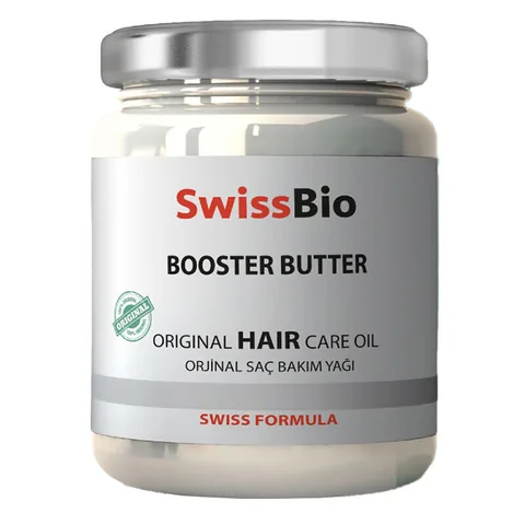 Швейцарское масло для волос Booster Butter Original 200 мл от Swissbio