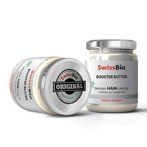 SwissBio زيت سويس بيو بوستر باتر الأصلي للعناية بالشعر 200 مل
