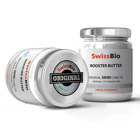SwissBio زيت سويس بيو بوستر باتر الأصلي للعناية بالبشرة 200 مل