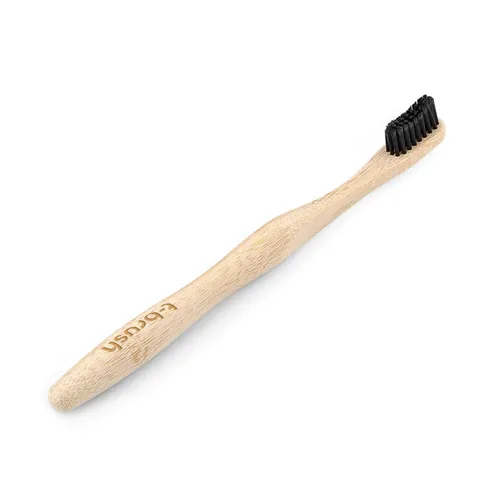 T-Brush Bambu Soft Toothbrush Medium Firm Black